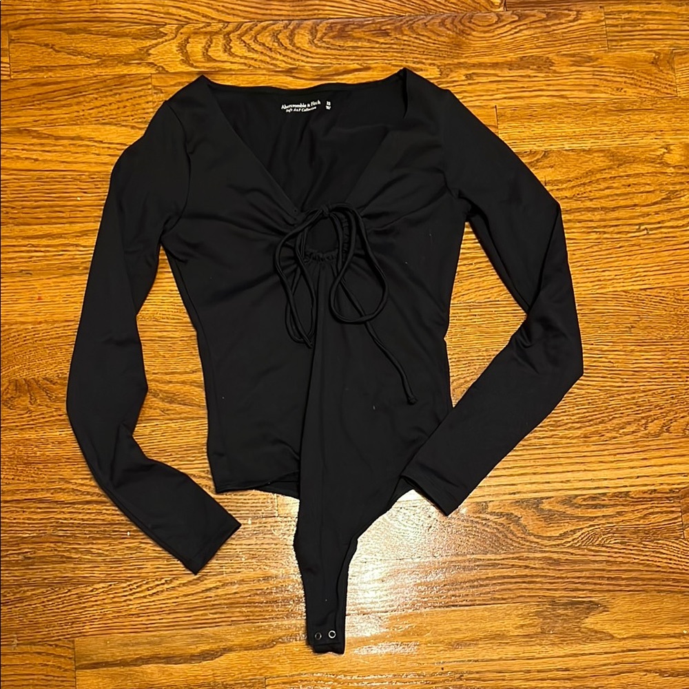 Abercrombie Tie Front Bodysuit